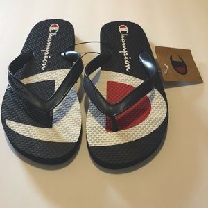 Champion Navy Blue Flip Flops